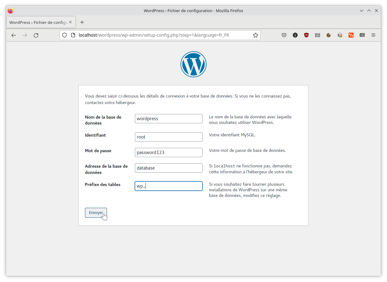 Docker WordPress Docker WordPress